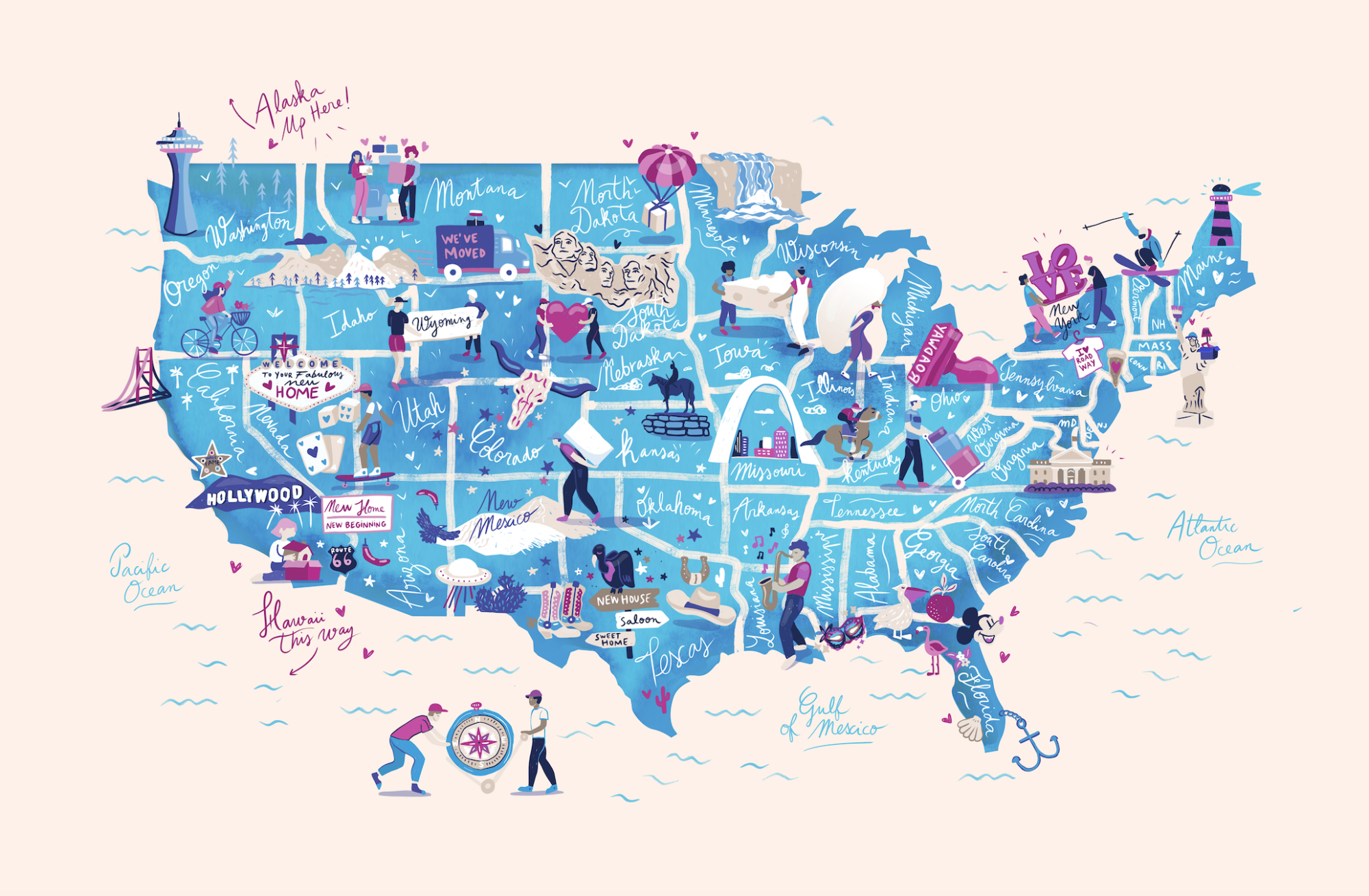 USA-illustrated-map-way-move